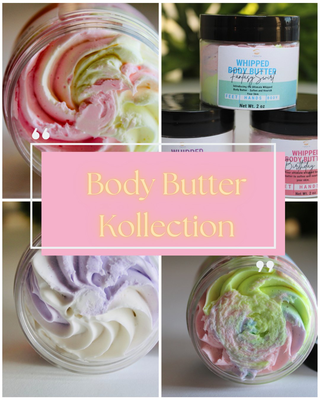 Body Butter Kollection - Tu Kute Kosmetics