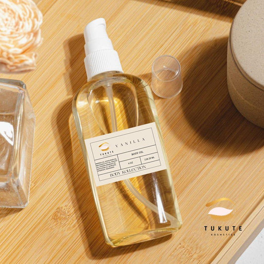 Vanilla Body Oil - Tu Kute Kosmetics